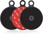 APPS2Car 3 Pack Dashboard Pad Mounting Disk for Suction Cup Phone Mount & Tom Tom Garmin GPS Suction Mount Sat Nav Dash Cam Holder Stick On Universal Dash Mount Pad w/3M Adhesive 70mm Diameter 3 Pcs