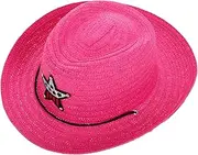 [SAFIGLE] Cute Boys and Girls Cowboy Hat Sun Protection Wide Brim Hat for Toddler Children's Outdoor Activities