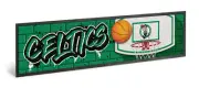 Boston Celtics Graffiti Bar Runner