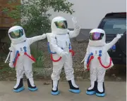 Astronaut Halloween Xmas Party Dress gift Adult kids Spaceman Mascot Costume