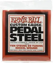 Ernie Ball Pedal Steel Nickel Wound 10-String Set, E9 Tuning