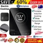 Westinghouse Single Induction Cooker Portable Electric Cooktop Black WHIC01K NEW