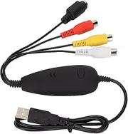 XUMIUZIY USB 2.0 Video Capture Card,VHS to Digital Converter,USB 2.0 Video Capture Adapter Professional Device for Windows XP