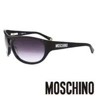 在飛比找森森購物網優惠-【MOSCHINO】義大利 愛心大框 側LOGO太陽眼鏡(黑