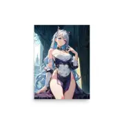 Silver Wolf Honkai: Star Rail Matte Paper Poster
