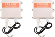 2X RS485 Temperature and Humidity Sensor Waterproof Digital Air Temperature and Humidity Transmitter (A)