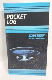 Star Trek Vintage 1991 Pocket Log Next Generation U176