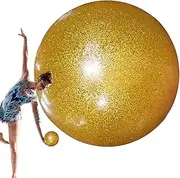 Jvjggag Rhythmic Gymnastics Ball, High Elastic Training Gear, Balance Fitness Equipment, Durable Rubber Construction, Dance Practice Competition Performance, 7.09x7.09x7.09 Inches, Single