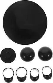 Abaodam 1set Drum Silicone Accessories Set Sound Dampening Cover Finger Sleeves Foot Pads Universal Fit for All Drum Brands
