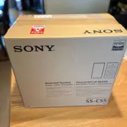 Sony SS-CS5 Black 3-way Speaker system 3-Driver Bass Reflex Stereo Bookshelf