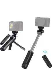 SmallRig SR-RG1 Extendable Remote Wireless Camera Shooting Grip, Vlog Tripod...