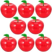 8Pcs Container Wedding Candy Boxes, Shape Favor Box Decorative Christmas Candy Box, Christmas Fillable Ornaments Ball for Chocolate Candy Wrap Wedding Party Supplies, 6X6X4.5CM (Size : 6X (Size : 6X