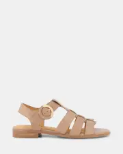 Shelly Shen Merinda/Taupe Womens Sandals 08