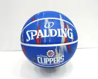在飛比找Yahoo!奇摩拍賣優惠-斯伯特☆ SPALDING NBA隊徽-快艇 #7籃球  7