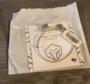 Alex and Ani Charity By Design Baby Block Bangle Bracelet