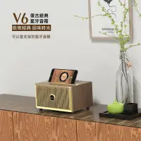 在飛比找蝦皮購物優惠-【台灣現貨】復古收音機 復古音箱 木質家用 大音量立體聲 插