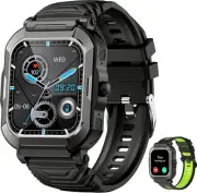 Smart Watch for Men with Calls Rugged Fitness HR/BP/SpO2 for Motorola Phones