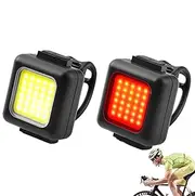 Bicycles Headlights Light - Bikes Night Riding Lights, Bikes Night Light | PX5 Waterproof Rechargeable USB Cycling Front Light, Long-lasting Battery Front & Back Bicycles Lights for Bicycles Bikes