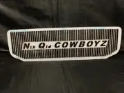 Stainless Steel DPF Land Cruiser Intercooler Guard With NthQld Cowboys Lazer Cut