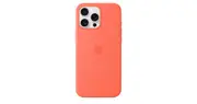 iPhone 16 Pro Max Silicone Case with MagSafe — Tangerine