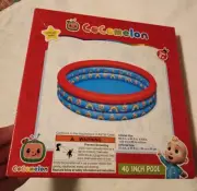 Cocomelon JJ Swimming Pool 40" 3 Ring New Inflatable
