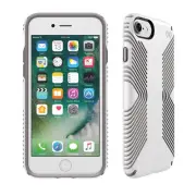 SPECK Presidio GRIP Shockproof Heavy Duty Case For iPhone 7/8 4.7'' White +TSP