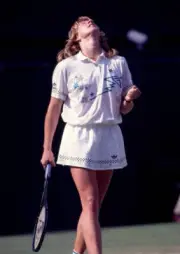 Steffi Graf of Germany celebrates as she wins the Women's Singles - Old Photo