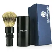 Truefitt & Hill Turnback Traveler Badger Hair Shave Brush - # Ebony 1pc