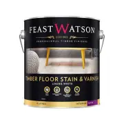 Feast Watson 4L Liming White Satin Timber Floor Stain And Varnish