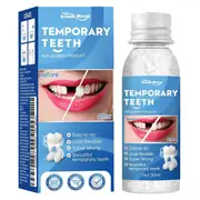 1-3bottle Tooth Repair Granules Temporary Kit Fitting Beads Reusable Moldable False Teeth 1bottle
