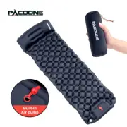 Outdoor Camping Sleeping Pad Inflatable Mattress with Pillows Ultralight Air Mat