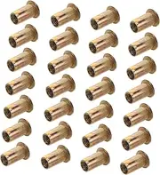 Homoyoyo Rivet Nuts Kit Deep Rivet Nuts and Riveter Tool for Fast Threaded Connections Flat Head