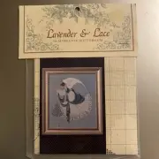 Lavender and Lace “Ice Angel” Cross Stitch Chart Pattern