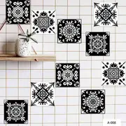 Tile Stickers Moroccan Style Wall 10Pcs / Set Self Adhesive Dcor 15X15cm Wall Stickers