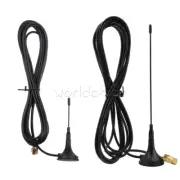 SMA Suction Cup Antenna 900-1800MHZ/433-860MHZ TV/Car Antenna Cable Length 3m