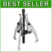 8-Inch 3-Jaw Gear Puller Tool - Durable CR-V Steel for Gears, Pulleys & Bearings