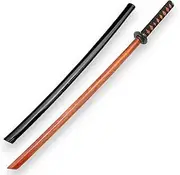 Wilora Wooden Bokken Training Sword | 102 CM Martial Arts Wooden Katana with Plastic Scabbard | Practice Sword for Kendo, Aikido, Sparring, and Kata