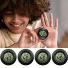 Mini LCD Digital Thermometer Hygrometer Fridge Freezer Temperature Tester 4pcs