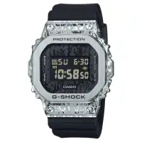 在飛比找momo購物網優惠-【CASIO 卡西歐】G-SHOCK油漬搖滾風格電子錶(GM