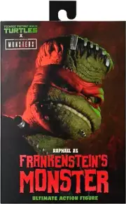 TEENAGE MUTANT NINJA TURTLES UNIVERSAL MONSTERS FRANKENSTEIN NEW SET RAPHAEL