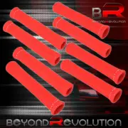 For Toyota 8X Spark Plug Wire Insulator Protector Sleeve Plug Boot Autox Red (for: Toyota)