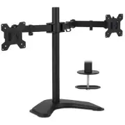 Mount-It Dual Monitor Stand for Desk - 2 Screen Mount for Two Computer Screen...