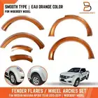 EAU ORANGE SMOOTH FENDER FLARES ARCH FOR NISSAN NP300 NAVARA D23 15-19 WIDEBODY