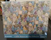 Little Boxes on the Hillside 1000 Pc Puzzle - NIB SEALED by Puzzledly