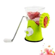Manual Meat Grinder Food Mill Stainless Steel Hand Cranking Compact
