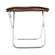 Collapsible Stool Cushion Portable Folding Camping Stool And Compact For