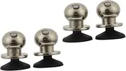 UTHCLO 2sets Mini Phone Game Joystick Metal Joysticks for Phone Tablet Large Suction Strong Shooting Targeting Buttons 2pcs*2