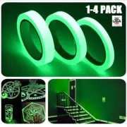 4x Glow-in-the-dark Tape Long-lasting Bright Fluorescent Glow-in Tape Waterproof
