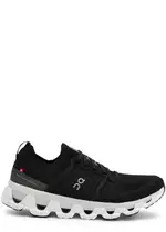 ON Running Cloudswift 3 Panelled Mesh-knit Sneakers - Black - 11, on Running Trainers, Rubber 11