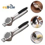Garlic Press Rocker Crusher Garlic Presser Chopper Mincer Kitchen Squeezer Tool